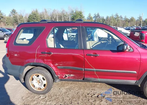 2006 Honda Cr-V Lx из США, поврежденный, VIN SHSRD78556U441629